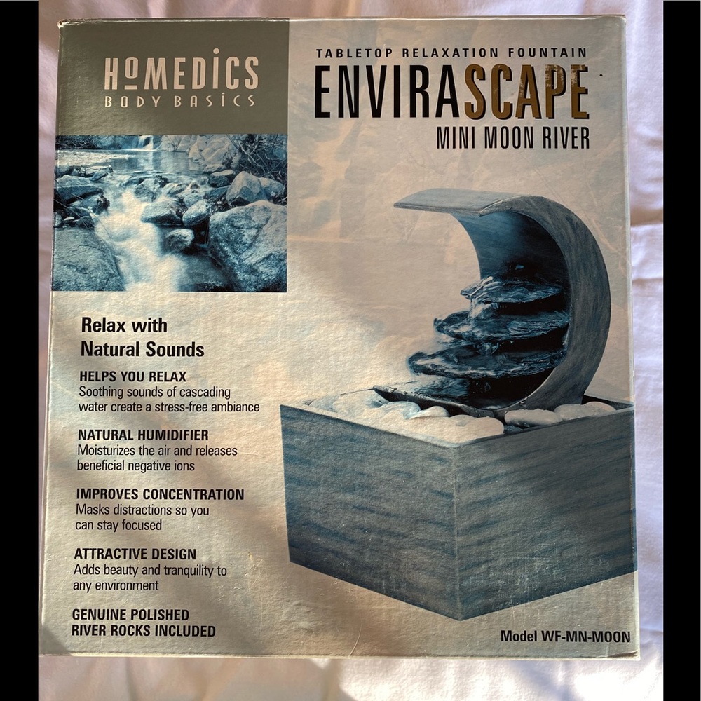 Mini moon river relaxation fountain